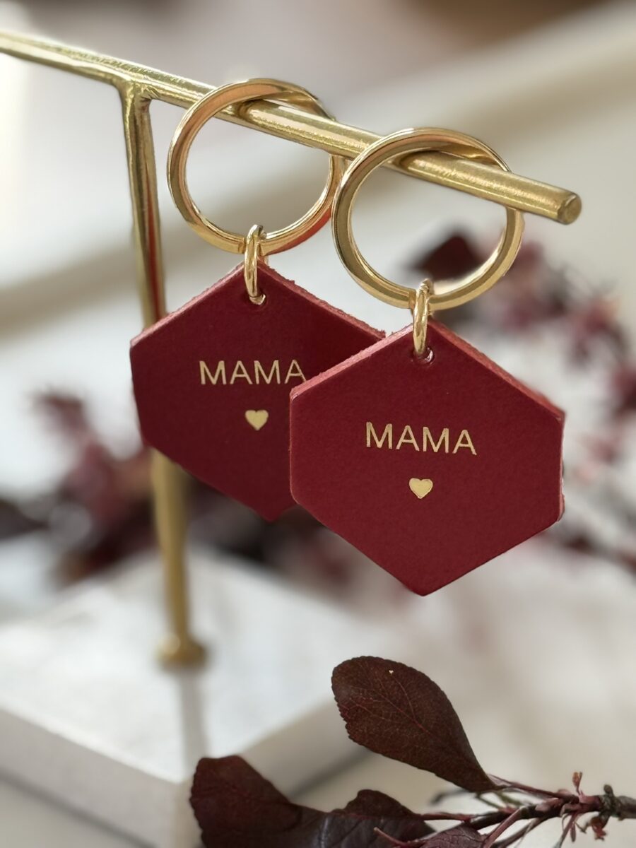 Brelok skórzany „Mama”