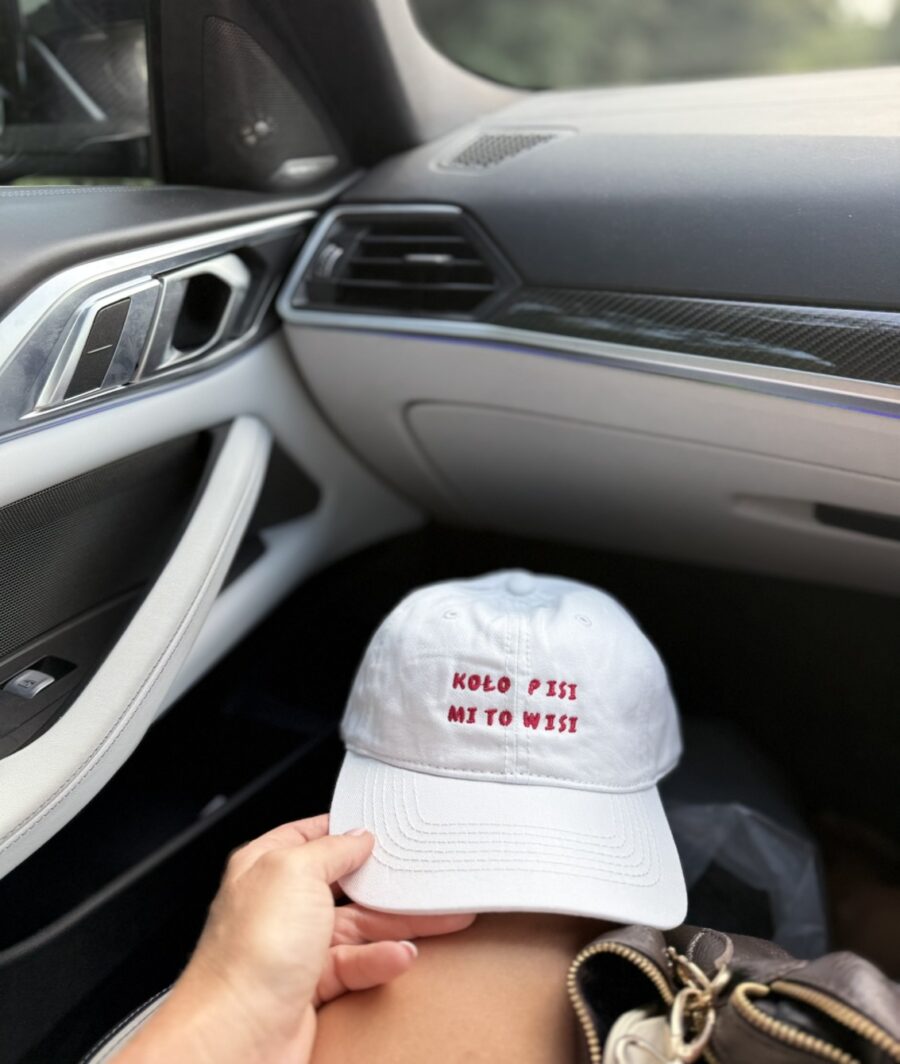 Czapka z daszkiem „Koło pisi mi to wisi”